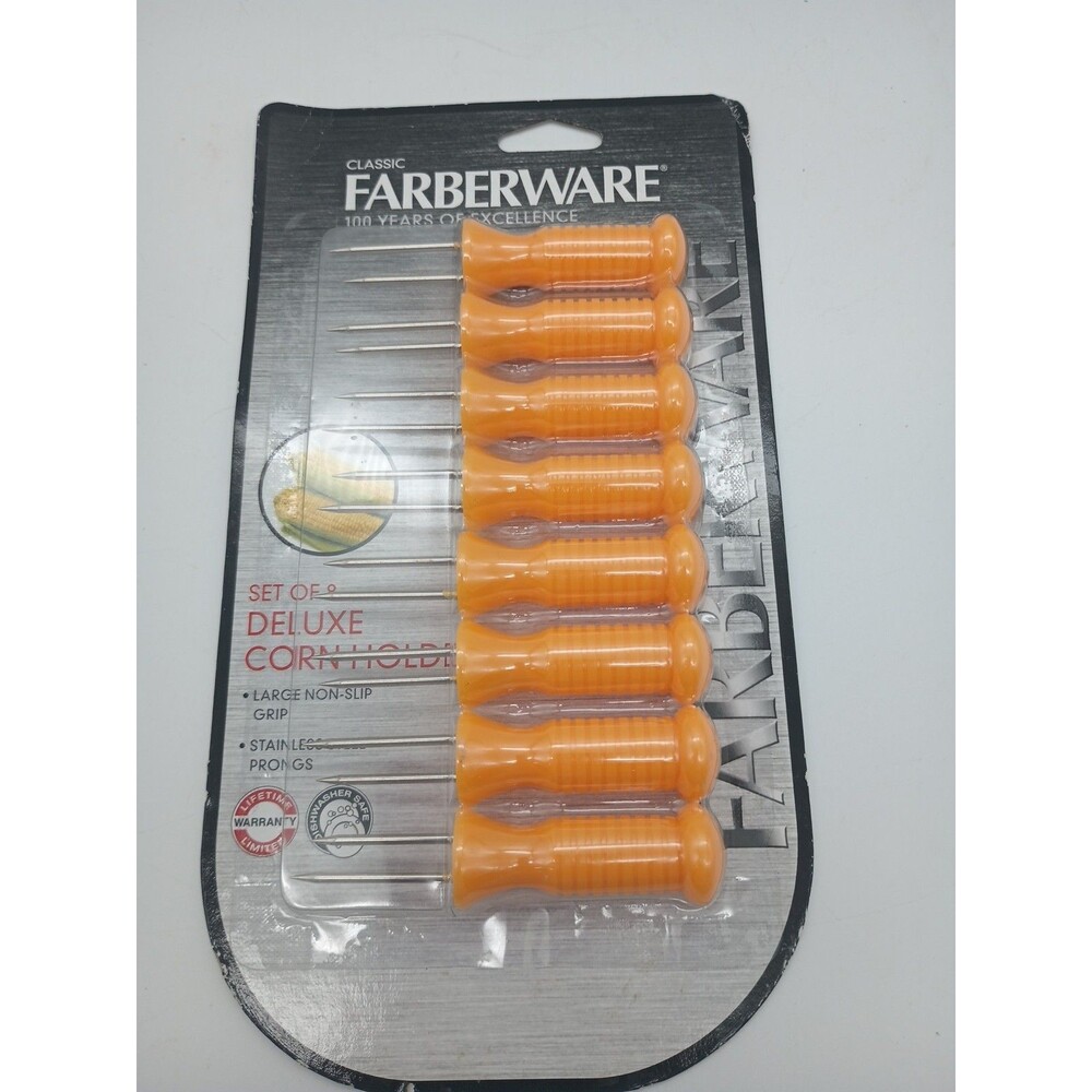 Farberware Classic Series Deluxe Corn Holders Set Of 8
